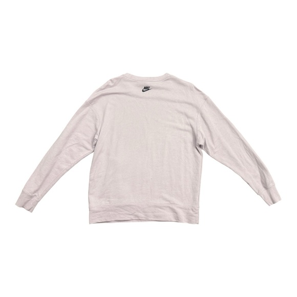 Nike Pink Lightweight Sweatshirt w/ Neon Zip Pocket - Size M - Picture 3 of 8